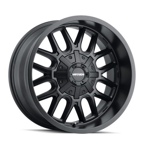 Mayhem 8107 Cogent 20x9 / 6x135 BP / -8mm Offset / 106mm Hub Matte Black Wheel - 8107-2937MB-8