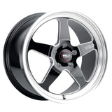 Weld S155 17x10 Ventura Drag 5x115 ET00 BS5.50 Gloss BLK MIL DIA 78.1 - S15570071P00
