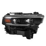 AlphaRex 25-26 Dodge Ram 1500 Luxx LED Proj Headlights -Black w/Activ Lit/ Seq Signal/Switchbk DRL - 880907