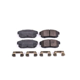 Power Stop 04-11 Mazda RX-8 Rear Z17 Evolution Ceramic Brake Pads w/Hardware - 17-1008