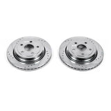 Power Stop 11-19 Dodge Durango Rear Evolution Drilled & Slotted Rotors - Pair - AR83077XPR