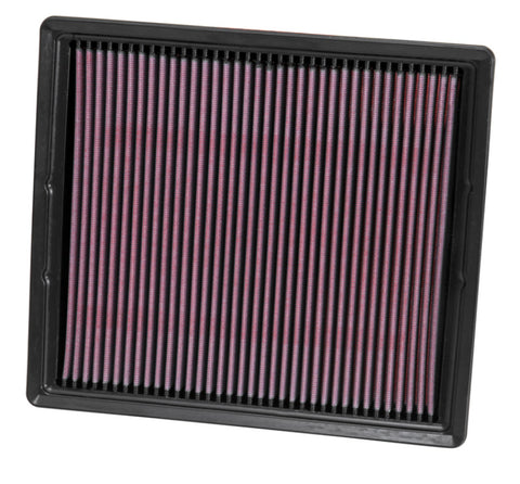 K&N Replacement Air Filter - Panel for 13 Chevrolet Malibu 2.5L/2.0L - 33-2497