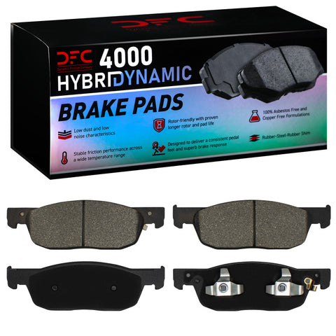 DFC 22-26 Acura Mdx Front 4000 Hybridynamic Brake Pads - 4000-2396-00