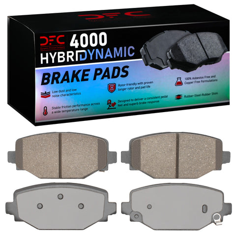 DFC 22-26 Jeep Grand Cherokee Rear 4000 Hybridynamic Brake Pads - 4000-2460-00