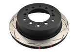 DBA 10+ Toyota 4Runner/FJ Cruiser Rear Slotted 4000 Series Rotor - 42737S