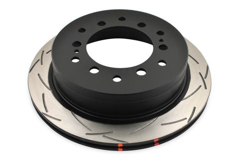 DBA 10+ Toyota 4Runner/FJ Cruiser Rear Slotted 4000 Series Rotor - 42737S