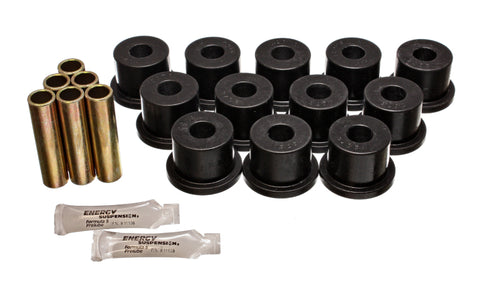 Energy Suspension GM Rear Spring & Shackle - Black - 3.2120G