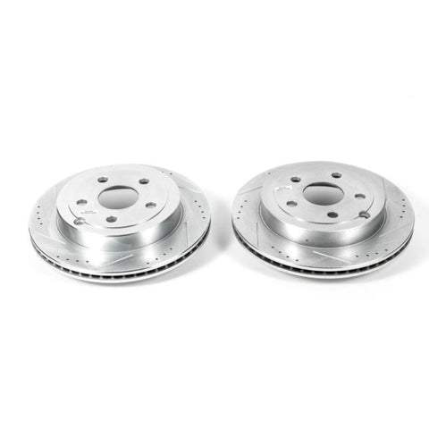 Power Stop 08-09 Pontiac G8 Rear Evolution Drilled & Slotted Rotors - Pair - AR82135XPR