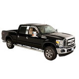 Putco 11-16 Ford SuperDuty (Does not Fit Dually) Black Platinum Fender Trim - 97230BP