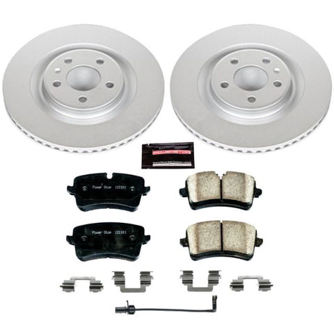 Power Stop 14-18 Audi A6 Rear Z23 Evolution Sport Coated Brake Kit - CRK6139