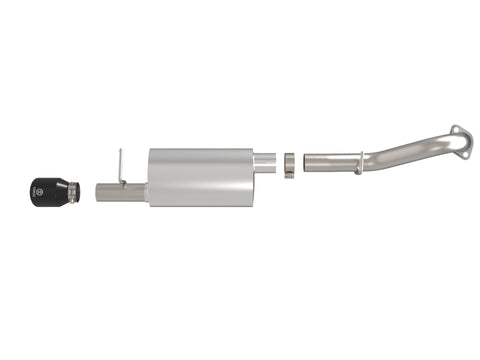aFe 14-19 Toyota Corolla 1.8L Takeda 2.5in 304SS Axle-Back Exhaust w/ Black Tip - 49-36083-B