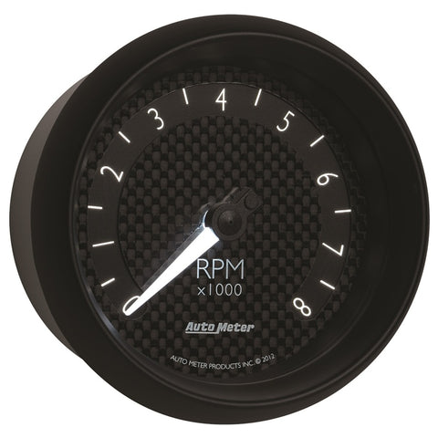 Autometer GT Series 3-3/8in In Dash 8K RPM Tachometer - 8097