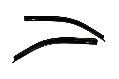 AVS 09-14 Ford F-150 Standard Cab Ventvisor Outside Mount Window Deflectors 2pc - Smoke - 92741