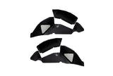 Fishbone Offroad 2018+ Jeep Wrangler JL Rear Pair Aluminum - Black Powdercoat Inner Fenders - FB33130R