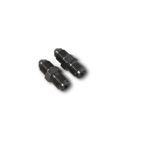 Russell Performance -3 AN SAE Adapter Fitting (2 pcs.) (Black) - 643963