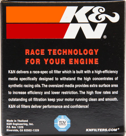 K&N Suzuki / Arctic Cat / Cagiva / Kawasaki / KYMCO / Aprilia 2.813in OD x 3.031in H Oil Filter - KN-138