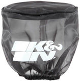 K&N Black Drycharger Round Straight Air Filter Wrap 4.5in ID x 4in H - RB-0900DK