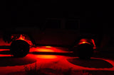 KC HiLiTES C-Series RGB LED Rock Light Kit (Incl. Wiring) - Set of 6 - 339