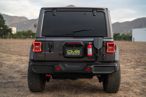 DV8 Offroad 2018-2025 Jeep Wrangler JL Tailgate Reinforcement Molle Panel - TCJL-04