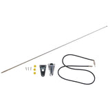 Omix Chrome Antenna Kit 76-95 Jeep CJ & Wrangler - 17214.01