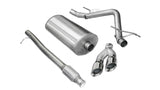 Corsa 10-13 Chevrolet Silverado Crew Cab/Short Bed 1500 4.8L V8 Polished Sport Cat-Back Exhaust - 14925