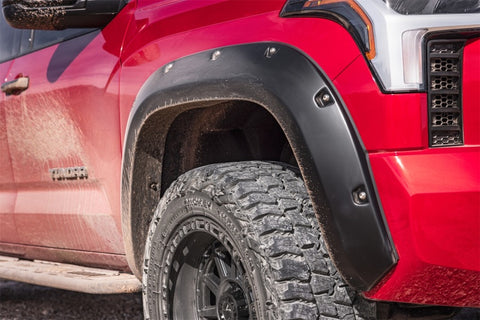 Bushwacker 22-23 Toyota Tundra Pocket Style Flares 4pc - Black - 30925-02