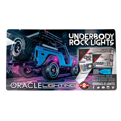 Oracle Neoprene Counter Mat 24in x 14in - Rock Light Design - 8077-504