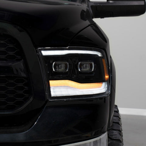 Form Lighting 2009-2018 Ram 1500/2500/3500 Sequential LED Projector Headlights (Pair) - FL0016