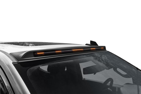 AVS 2019+ Chevy Silverado 1500 (Excl. ZR2 / TB) Aerocab Pro Marker Light w/ Continuous LED - Black - 898168