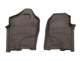 WeatherTech 2019+ RAM Ram 1500 Quad/CC Front FloorLiner HP - Cocoa - 4714281IM