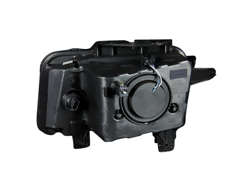 ANZO 2010-2013 Chevrolet Camaro Projector Headlights w/ Halo Black (CCFL) - 121312