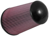 K&N Filter Universal Rubber Filter 6inch Flg 7-1/2inch B / 5-1/8inch T / 11-5/8in T - RU-5064