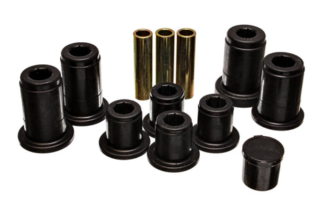 Energy Suspension Frt Control Arm Bushing Set - Black - 4.3168G