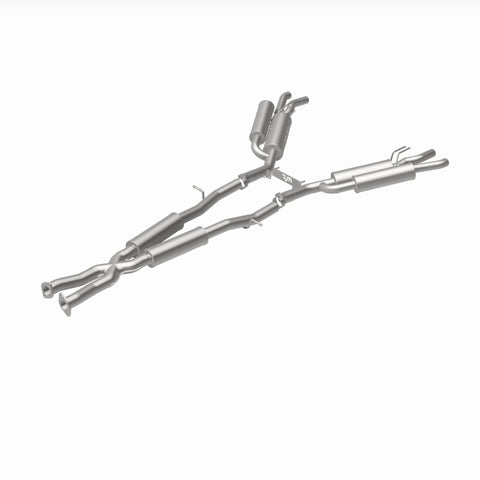 MagnaFlow 2018 Kia Stinger V6 3.3L (Reuse Fascia Tips) Stainless Cat Back Perf Exhaust - 19406