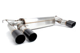 Dinan 15-19 BMW X5 M/X6 M (F85/F86) Free Flow Axleback Exhaust System - Black Tips - D660-0054A-BLK