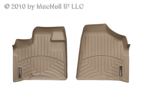 WeatherTech 08+ Chrysler Town & Country Front FloorLiner - Tan - 451411