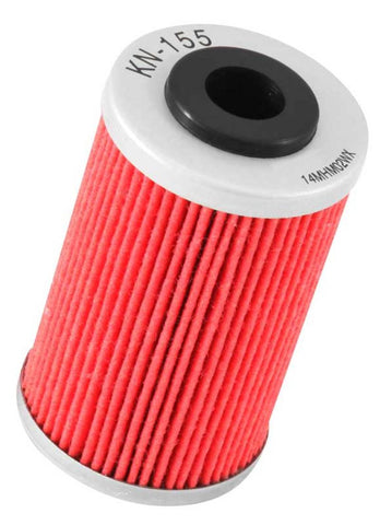 K&N KTM / Husaberg / Betamotor / Polaris 1.625in OD x 0.438in ID x 2.719in H Oil Filter - KN-155