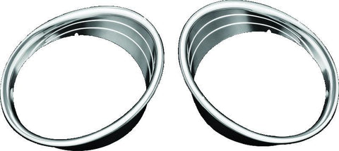 Kuryakyn Driving Light Bezels Indian Chrome - 5622