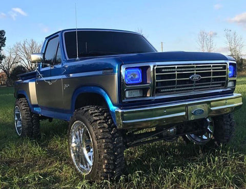 Oracle Pre-Installed Lights 7x6 IN. Sealed Beam - ColorSHIFT Halo - 6908-333