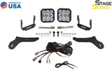 Diode Dynamics 17-20 Ford Raptor SS5 Bumper LED Pod Light Kit - Pro White Combo - DD7348