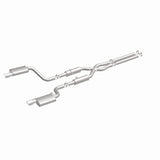 MagnaFlow 11-12 Dodge Charger SRT-8 Hemi Dual Split Rear Exit Stainless Cat-Back Performance Exhaust - 15494