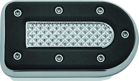 Kuryakyn Heavy Industry Brake Pedal Pad FX Models Chrome - 7037