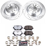 Power Stop 05-11 Audi A6 Rear Z26 Street Warrior Brake Kit - K4625-26