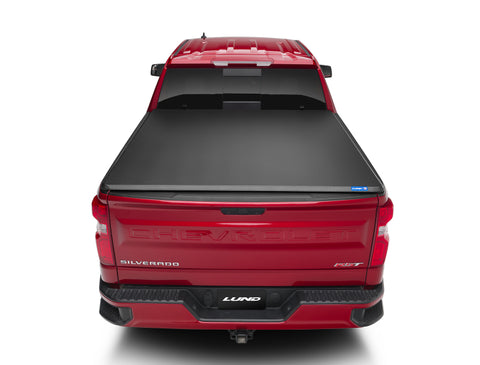 Lund 19-23 Chevrolet Silverado 1500 6.5ft Bed Genesis Tri-Fold Tonneau - Black - 950293