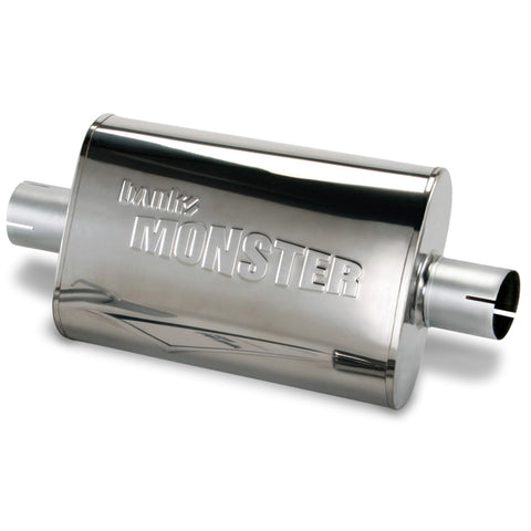 Banks Power 91-99 Jeep 4.0L Muffler - 2.5in X 2.5in S/S - 52636