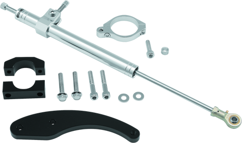 Twin Power 14-17 FLH FLT Satin Steering Damper Kit - 601113
