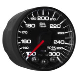 Autometer Spek-Pro - Nascar 2-1/16in Oil Temp 100-300F Bcb Ecu - P52232