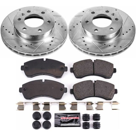 Power Stop 07-09 Dodge Sprinter 3500 Front Z23 Evolution Sport Brake Kit - K6234