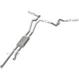 MagnaFlow Cat-Back 10-15 Toyota Tundra SC LB / CC SB 4.6L/5.7L V8 SS 2.5 Dual Split Rear 4in Tip - 19232