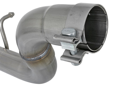 aFe MACH Force-Xp Axle-Back Exhaust System w/Polished Tip 18-20 Jeep Wrangler L4-2.0T / V6-3.6L - 49-48070-1P